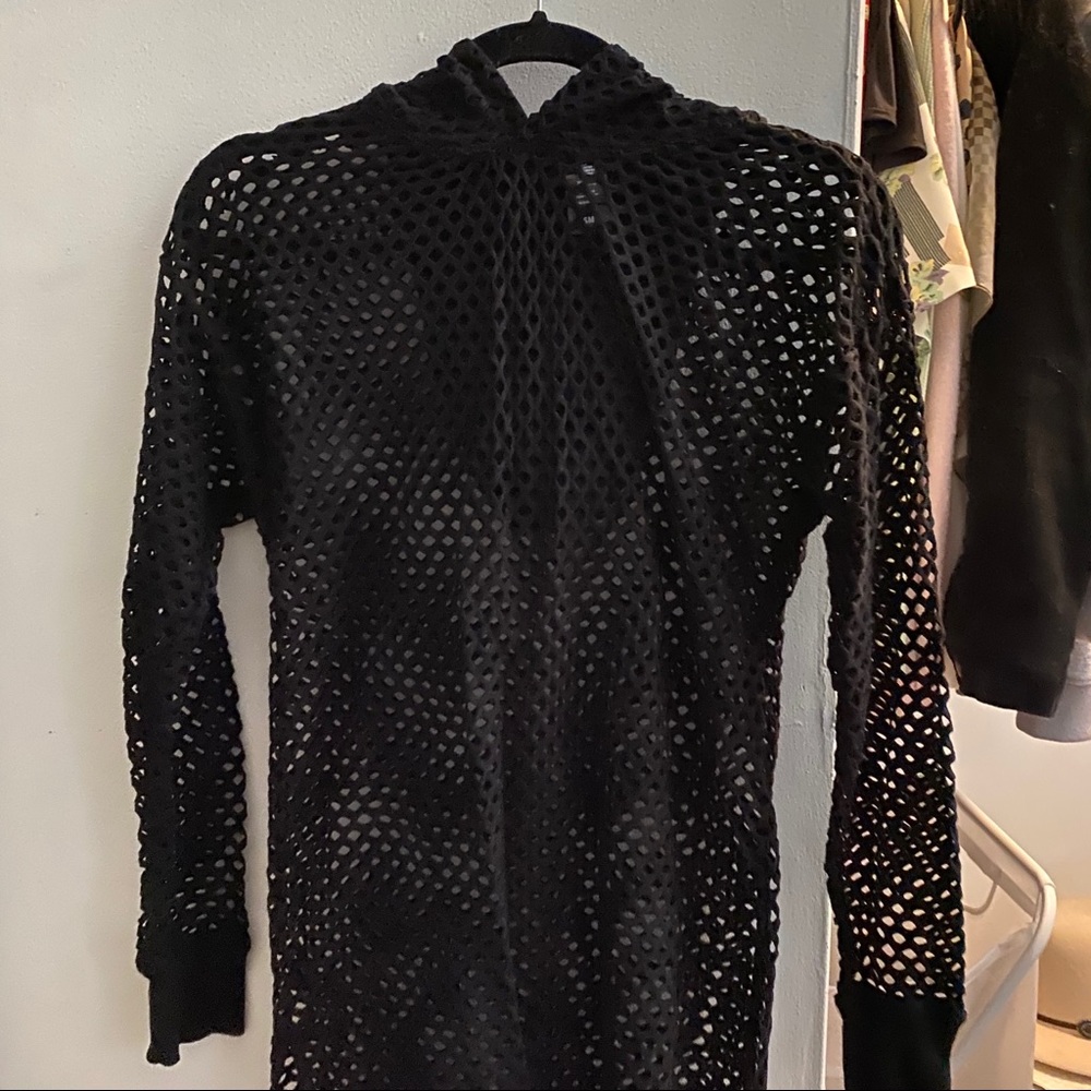 Black Mesh Dress